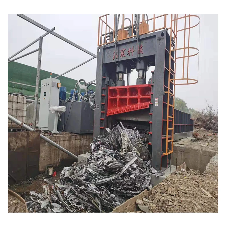 
Aluminum Hydraulic Steel Metal Iron Plate Shearing Hydraulic Shearing Machine Baler Scrap Metal Balers 