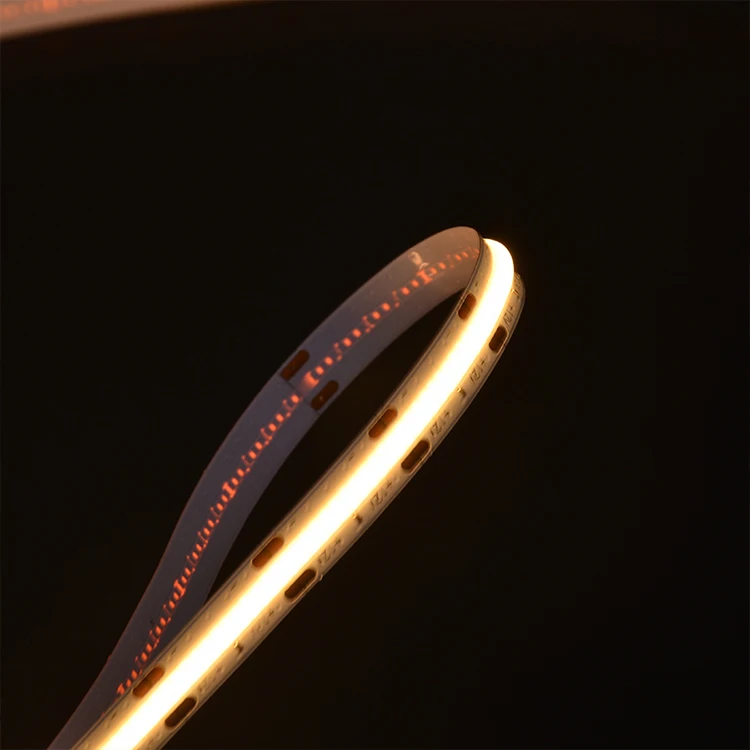 High quality strip light IP20 DC12/24V Beam Angle 120 degree Dali dimmable cob Flexible led strip light