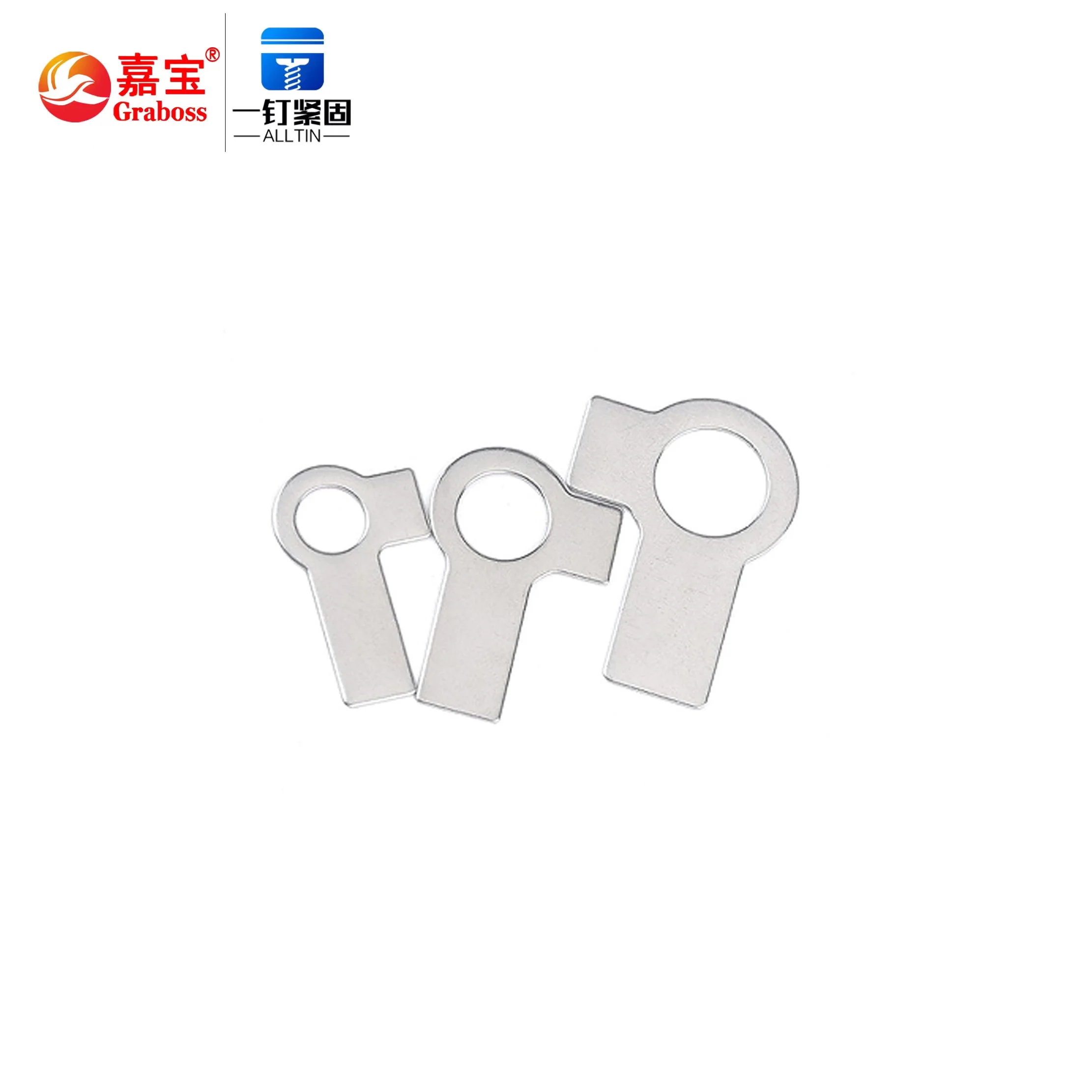 Wholesale High Quality Hot Sale 304 Stainless Steel Tab Washer With Long Tab And Wing M3/M4/M5/M6/M8/M10