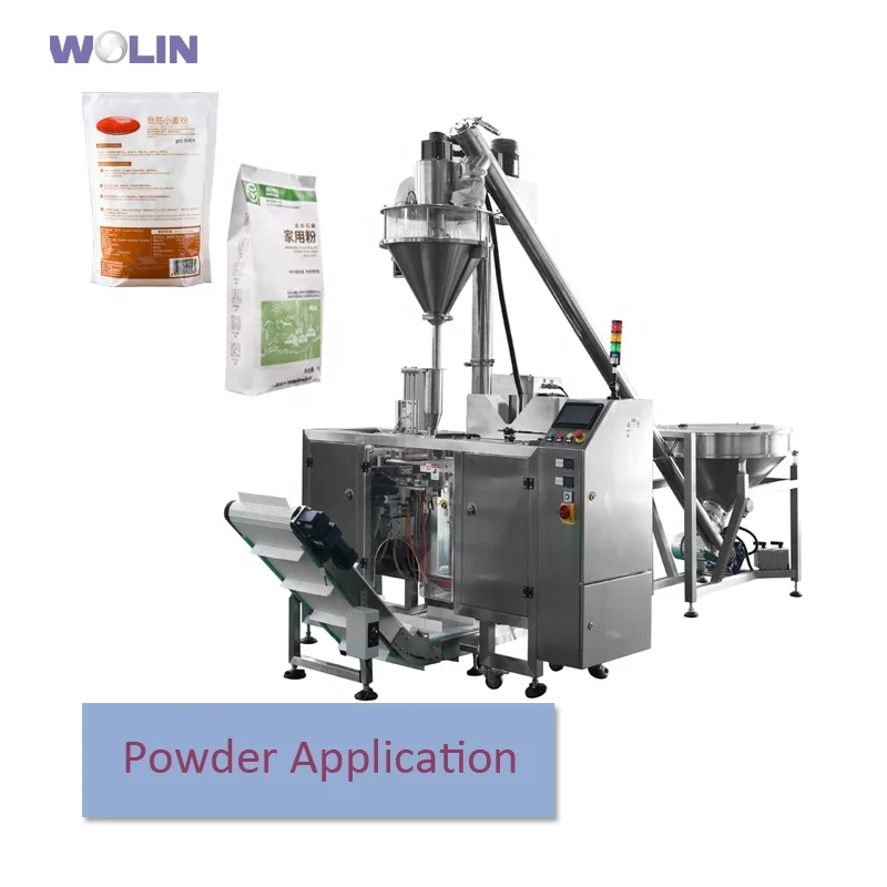 Weighlin multifunction packaging machines pre-made paper bag stand up pouch open fill seal doypack packing machine