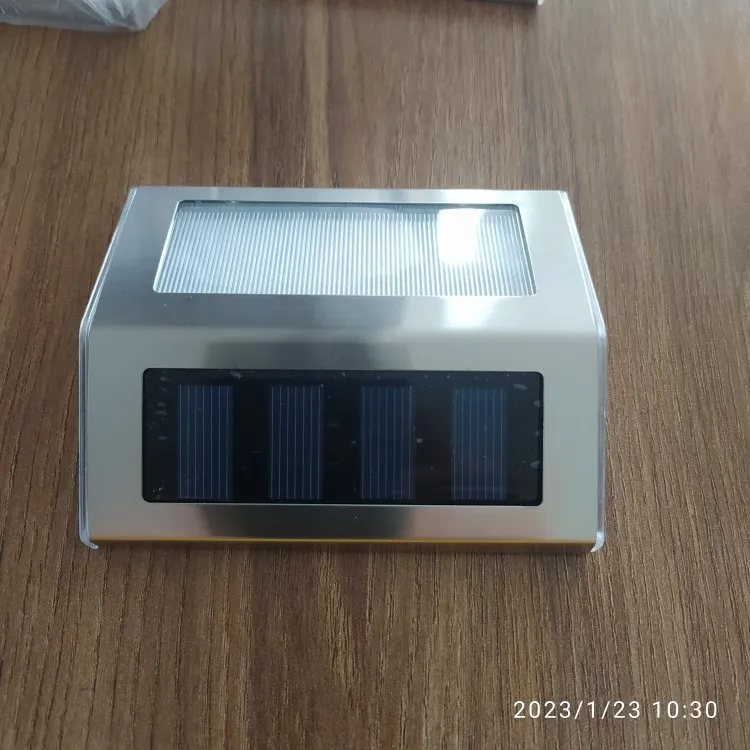 LED Solar Outdoor Lights Waterproof Garden Fence Decoration Wall Lamp Sunlight Powered Garden street light