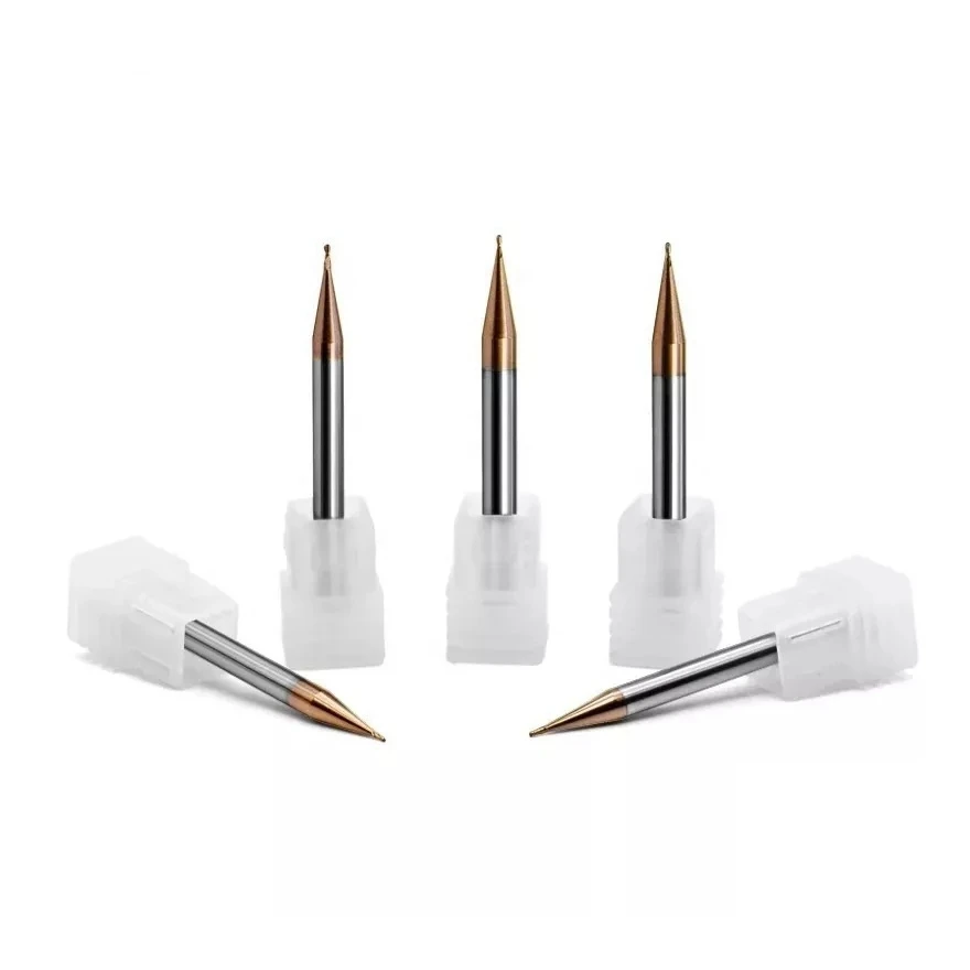 HRC55 CNC Cutting Tools Carbide Corner Radius End Mills for Metal Milling 2 Flute Segment Corner Radius End Mill