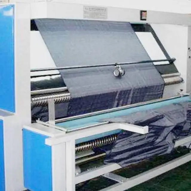 Open Width Knit Fabric Inspection Rolling Winding Textile Finishing Machine Manufacturer