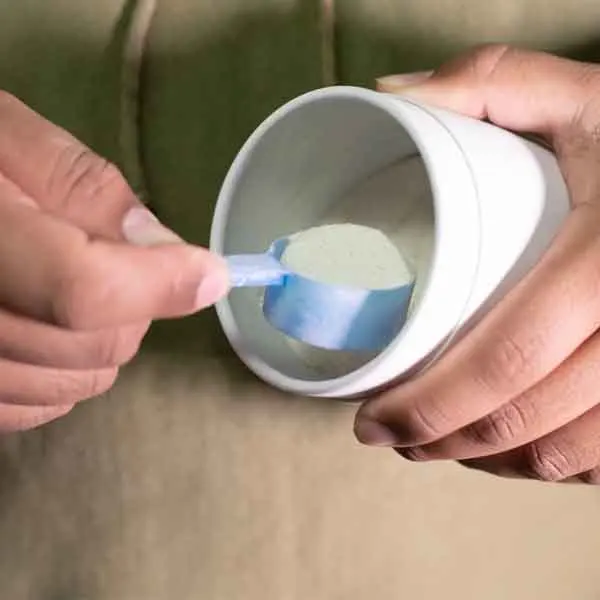 Biodegradable recycled collagen powder jar bottle paper packaging container airtight food supplement protein powder paper tubes