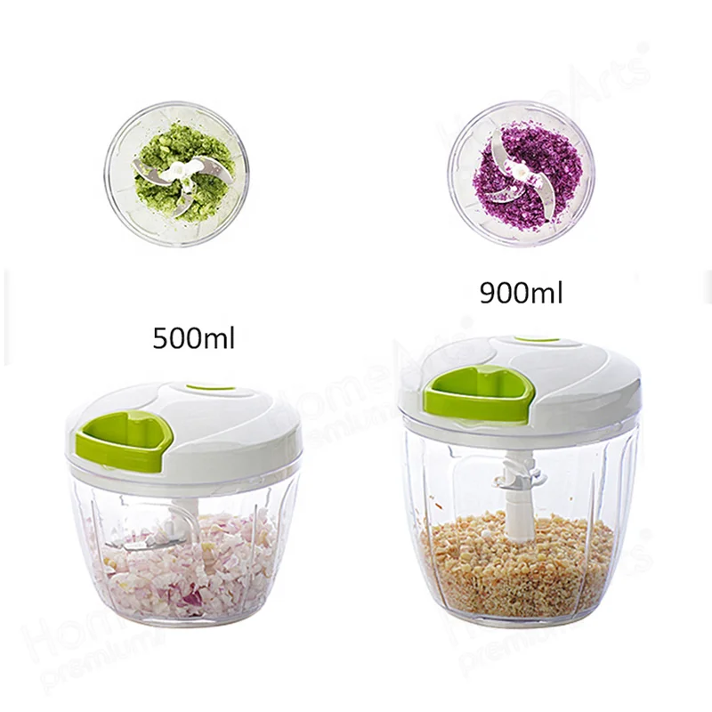 Hot Sale Kitchen Gadgets Manual Food Chopper Hand-Powered Vegetable Chopper