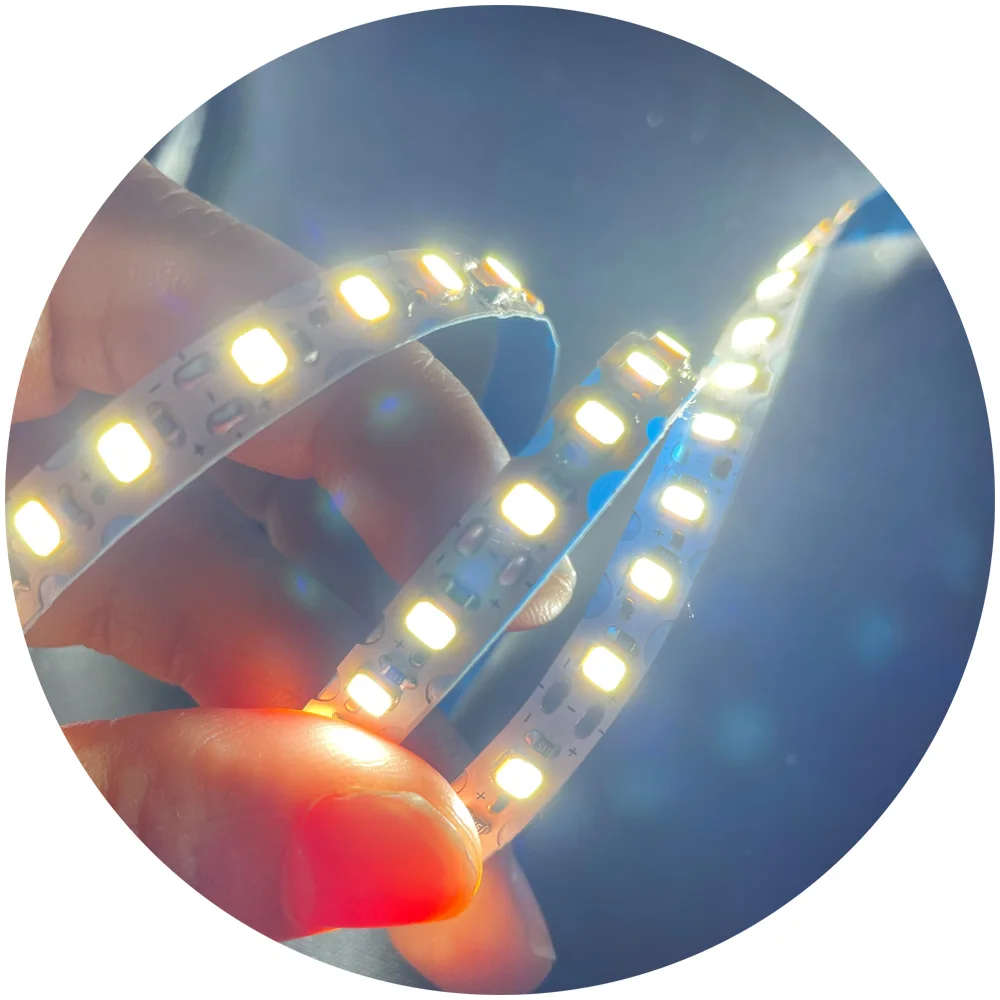 zigzag smd2835 120leds/m DC12V 1cm 10mm cuttable 15 single color work with split separently neon s type led strips 2 gen