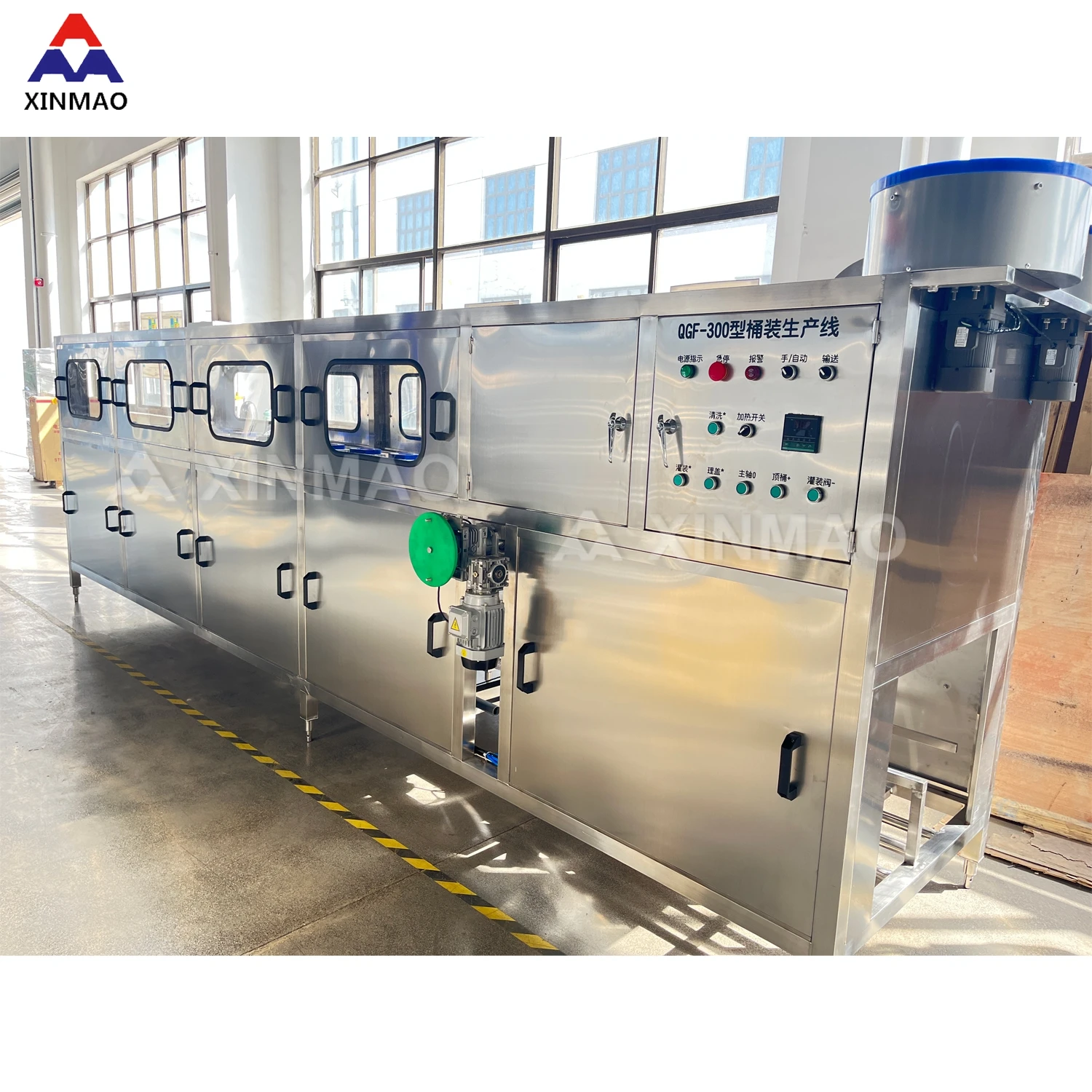 Xinmao Good Price 5 Gallon Water Bottle Filling Machine 20 Liter Washing Filling Machine