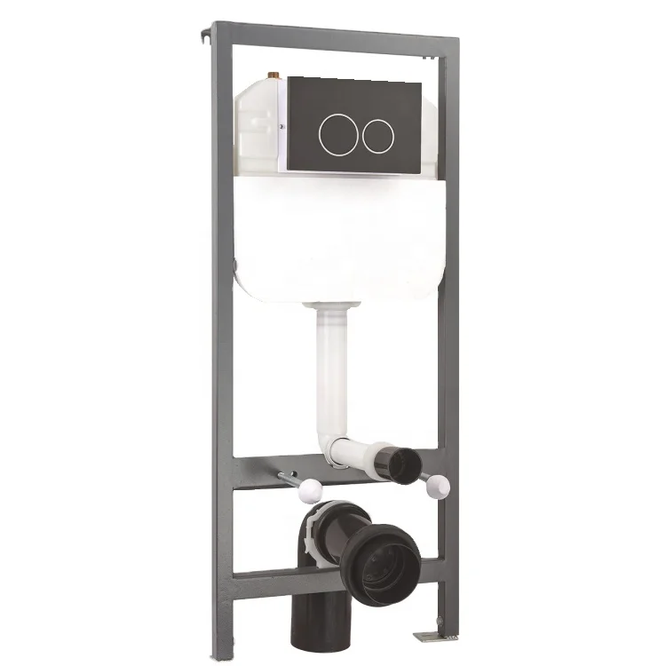 Dual flush wall hung toilet hidden water tank concealed cistern Flushing tank