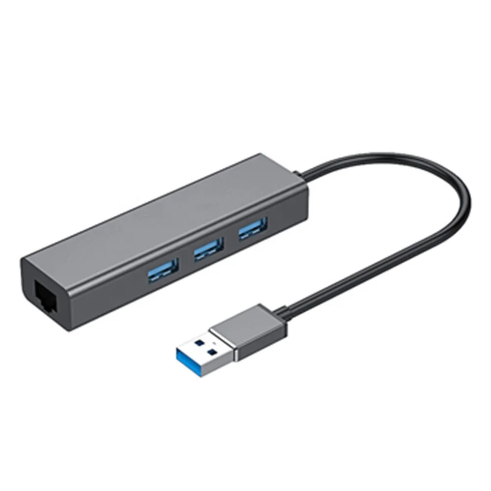 USB 3 0 RJ45 Gigabit Ethernet Сетевая карта с HUB для настольных ПК ноутбуков и т.