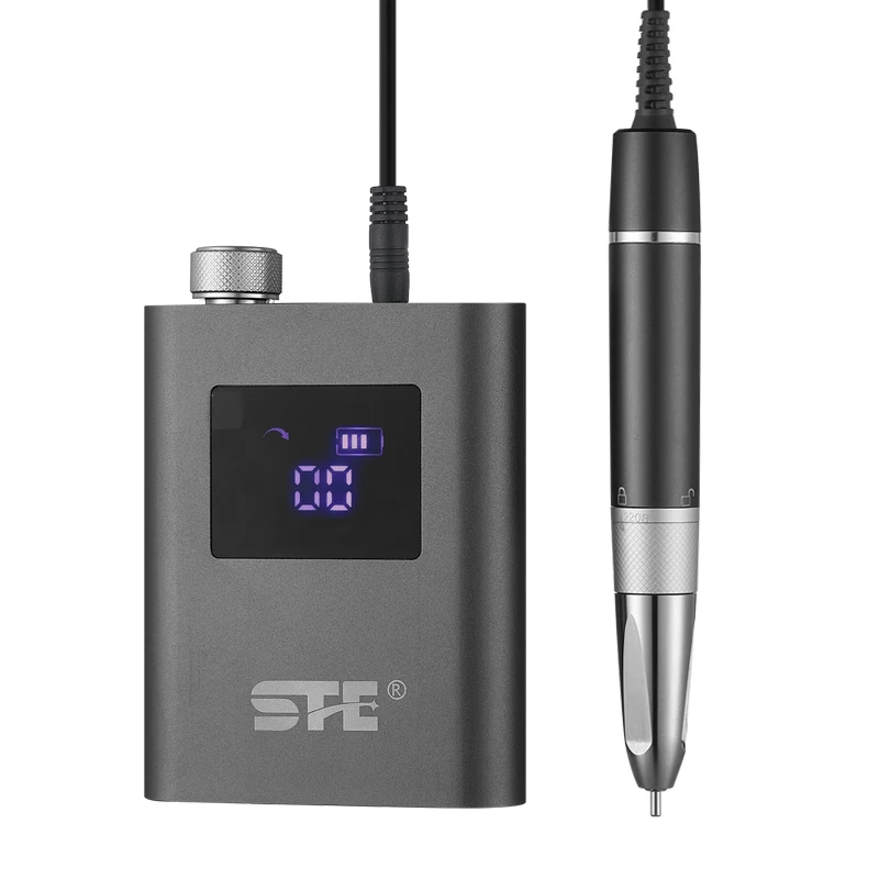 Portable 35000 Rpm Electric Nail File Polisher Rechargeable Cordless Brushless Nail Drill Professional Nail Tool