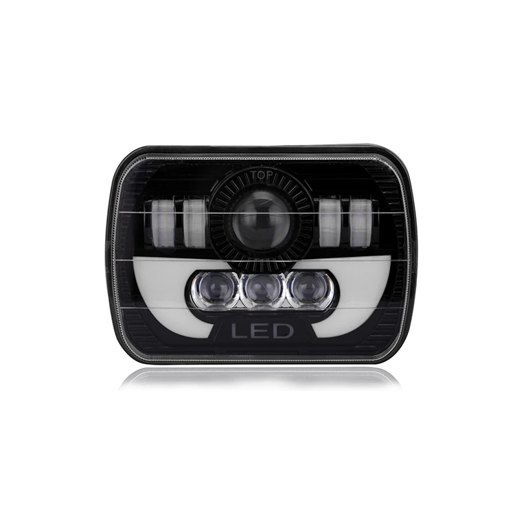 Новая акция, автомобильные фары Drl, светодиодные чипы H4, светодиодные фары, автомобильные фары для Jeep Jk 2012