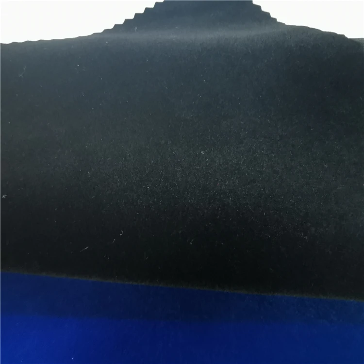 Polyester Knit Indonesia Holland Home Textile flocking fabric For Furniture pouch suit game table