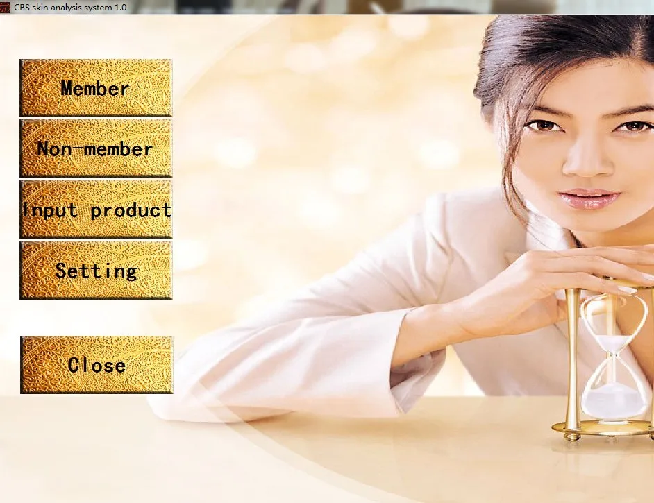 3D Skin Analysis Software Skin Analyzer Machine skin analyser