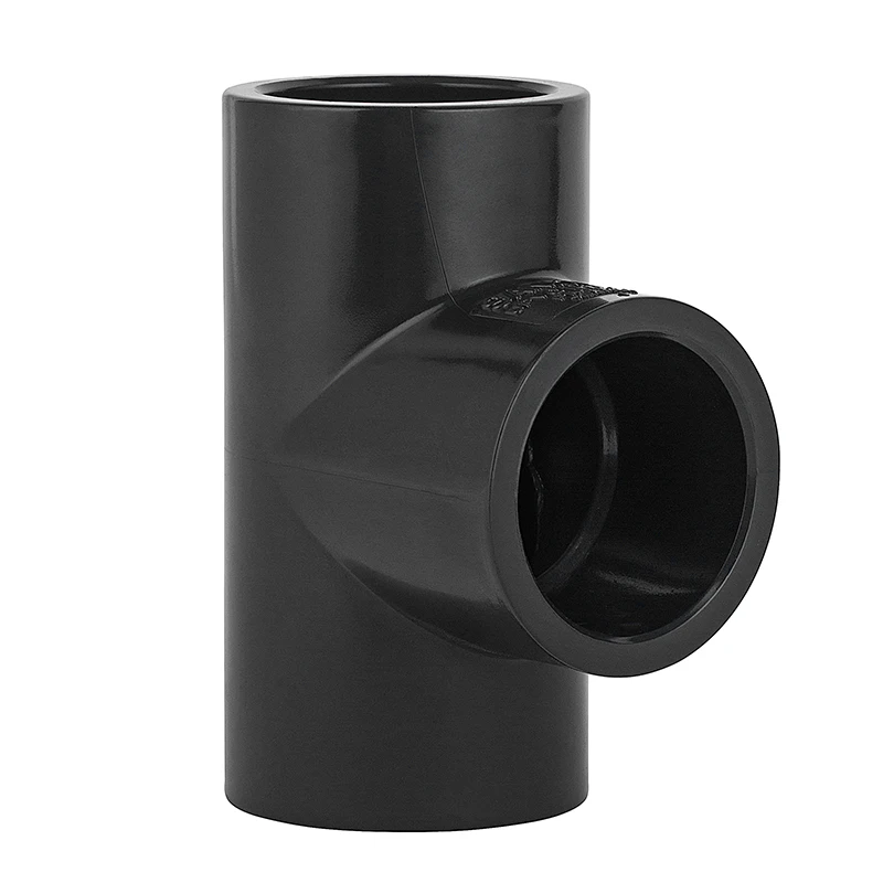 Three Way Plastic PVC Equal Tee Three way pipe fittingfor high quality corner whirlpool tub T-joint connector PVC Pipe Fittings