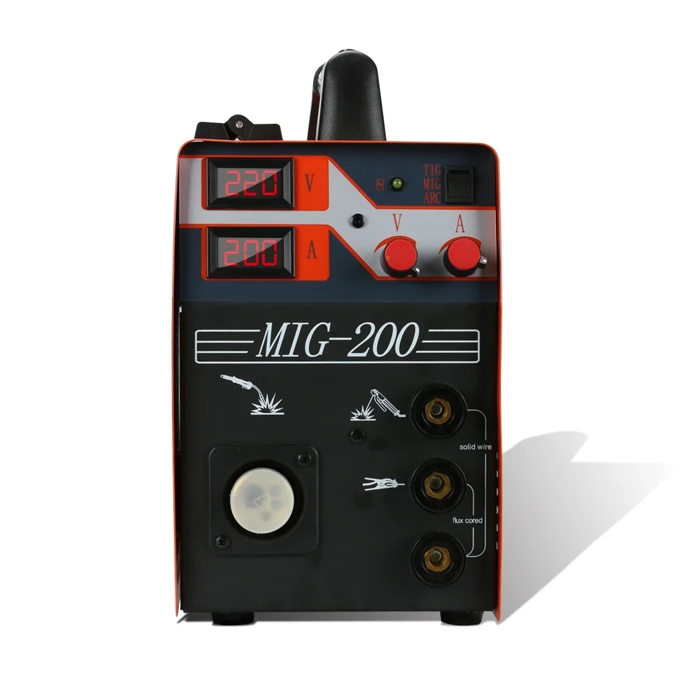 Factory 200A maquinas de soldar multi process co2 soldadora inverter mig mma mag welding machine 110v 220v mig welders