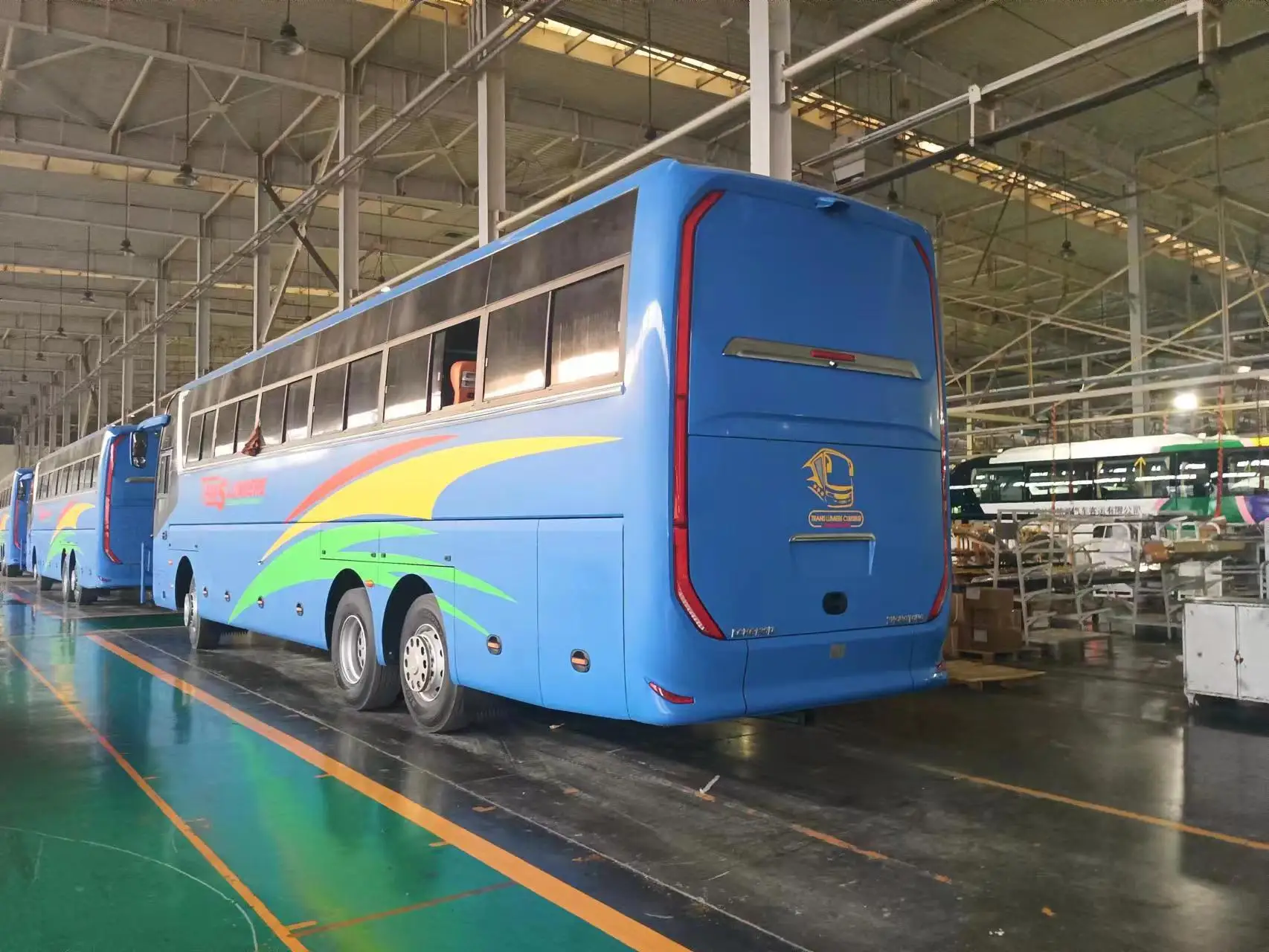 Заказной автобус zhongtong LCK6129D роскошный 30-50 мест б/у для продажи