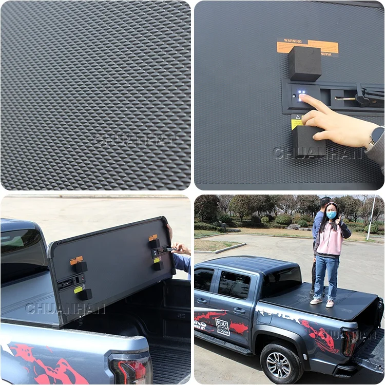 Pickup Hard Folding Tonneau Cover tri-fold Tonneau Covers truck Bed Covers for great wall Feng Jun 7 STEED 5 HOVER H6