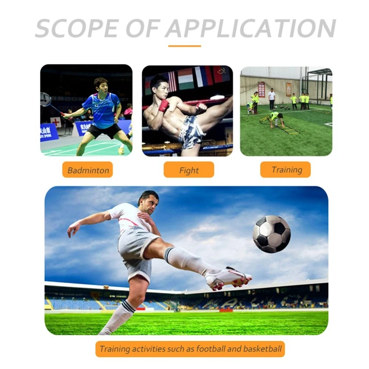 Fitness Soccer Football Speed Ladder Equipment 12 Rung Football Sport Speed Training Agility Ladder Set