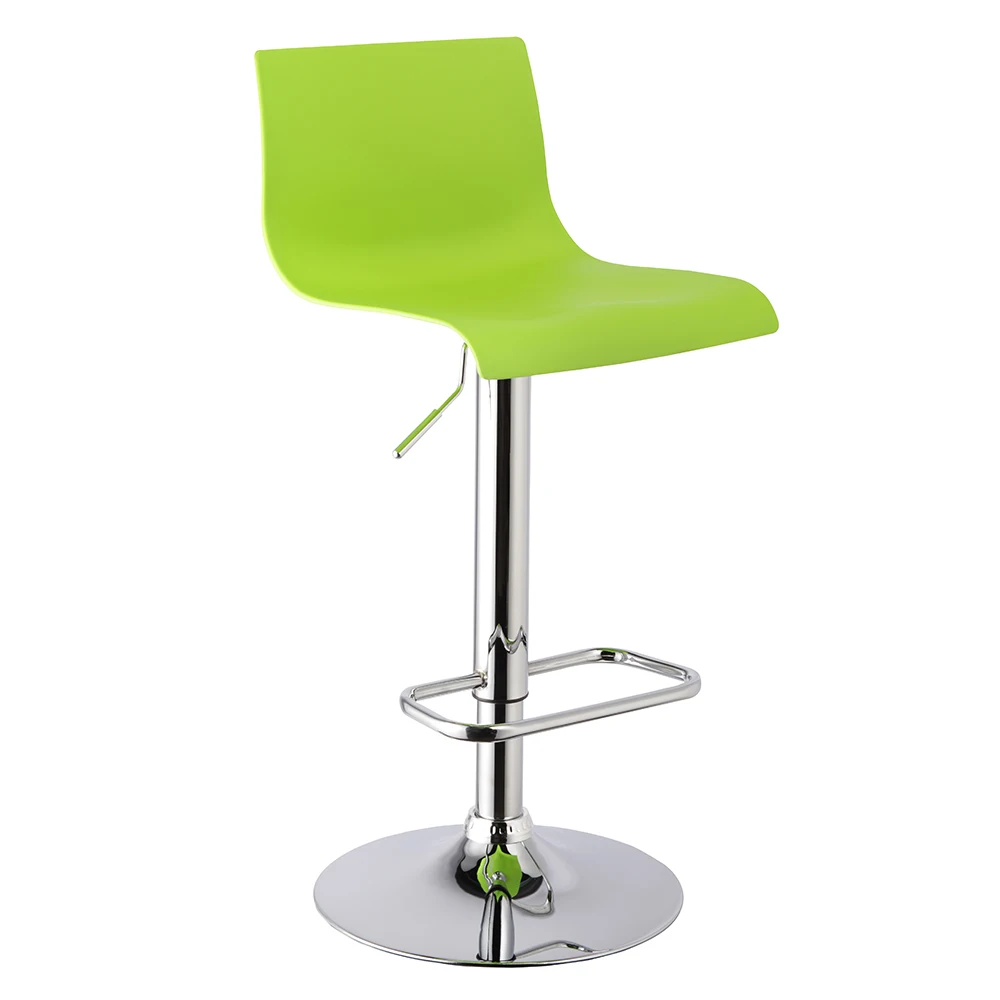 Luxury nordic modern adjustable  plastic bar stool bar chairs for kitchen