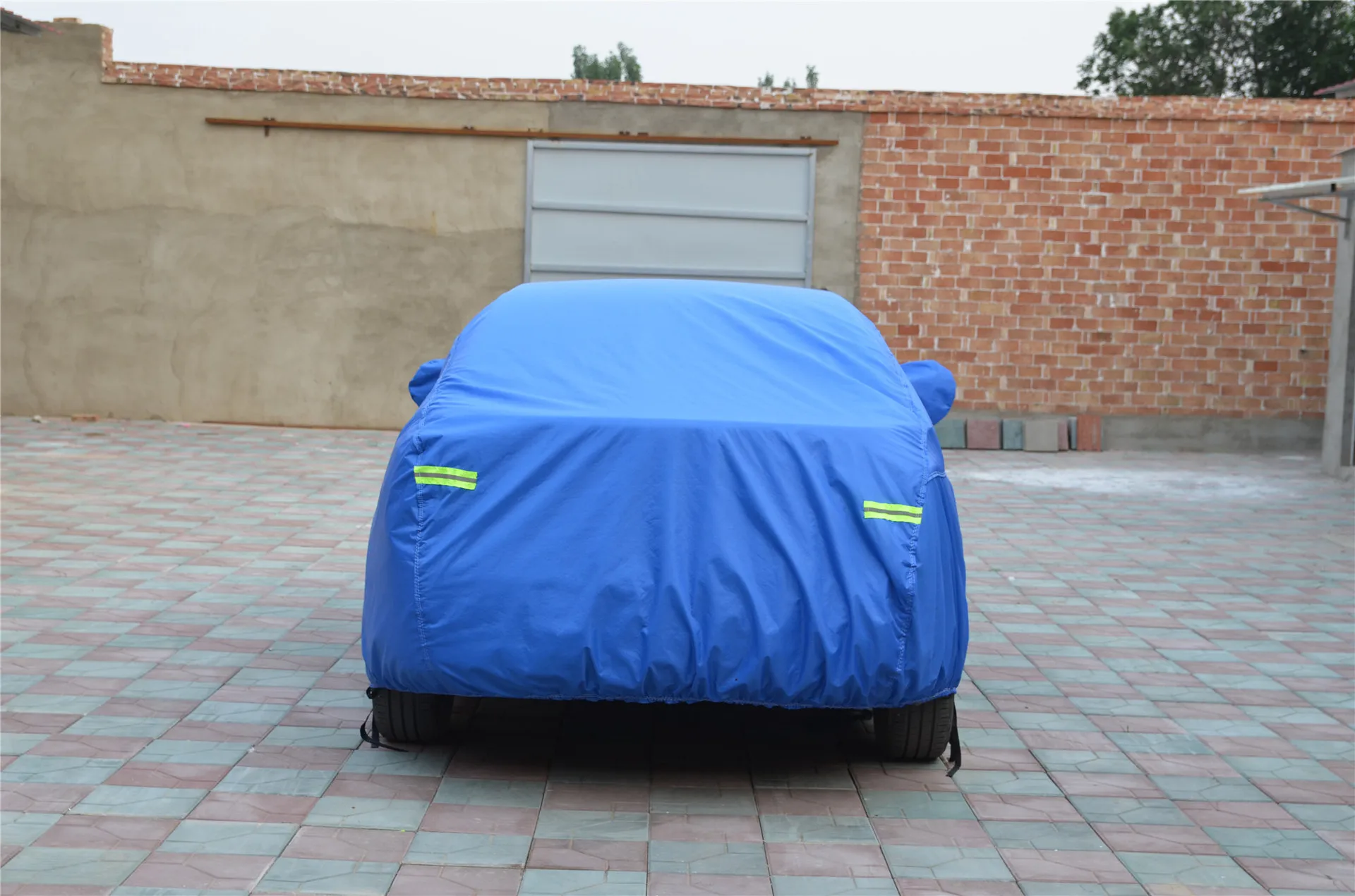 Горячая Распродажа алюминиевая пленка и Оксфордский автомобильный чехол Защита от солнца