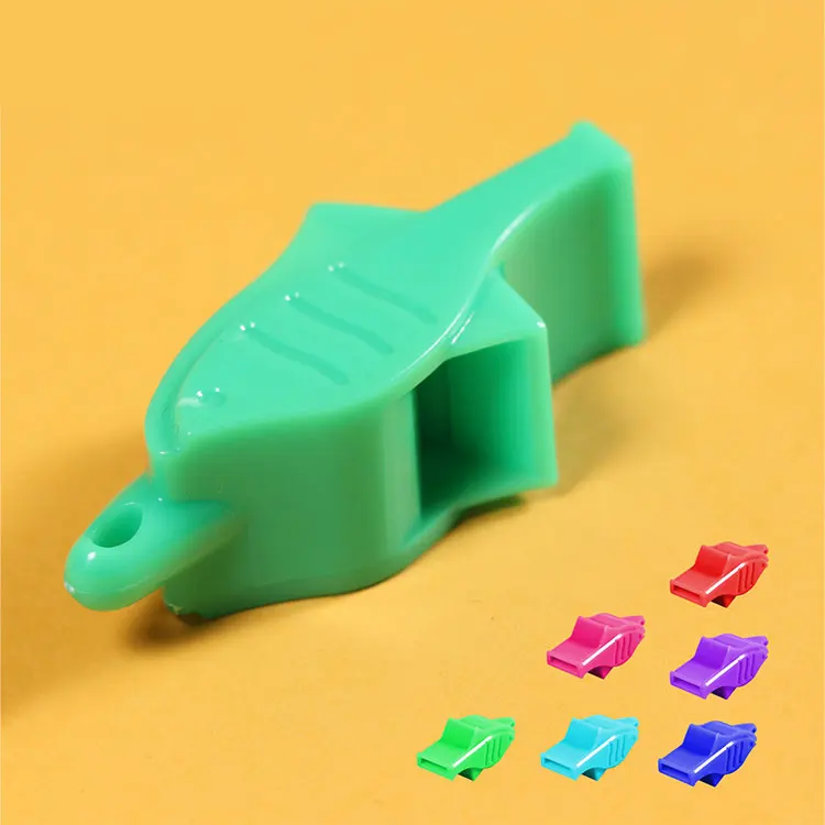 Kids Noise Maker Emergency Siren Sea Animal Fish Shape Whistles Loud Fish Shape Whistle Plastic Whistle