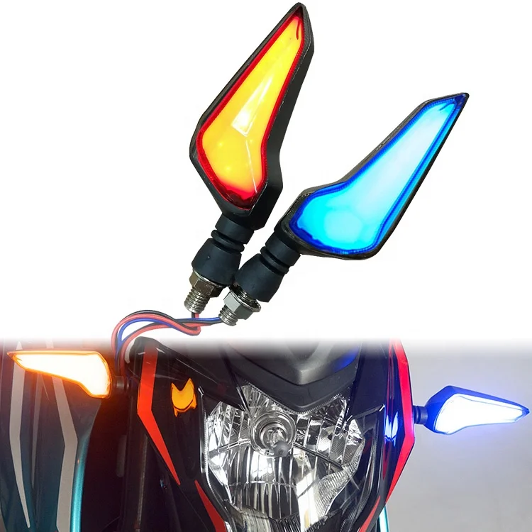 Wholesale moto parts motorcycle LED Indicator Lights Turn Signal Lamp Motorbike Scooter lights motorcycle light accessories