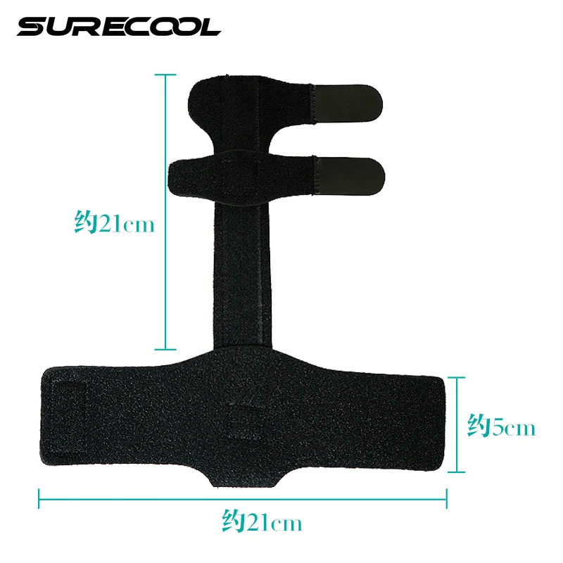 Steel Finger Support Extension Splint for Middle Finger Dislocated Broken Thumb Index Ring Pinky Finger