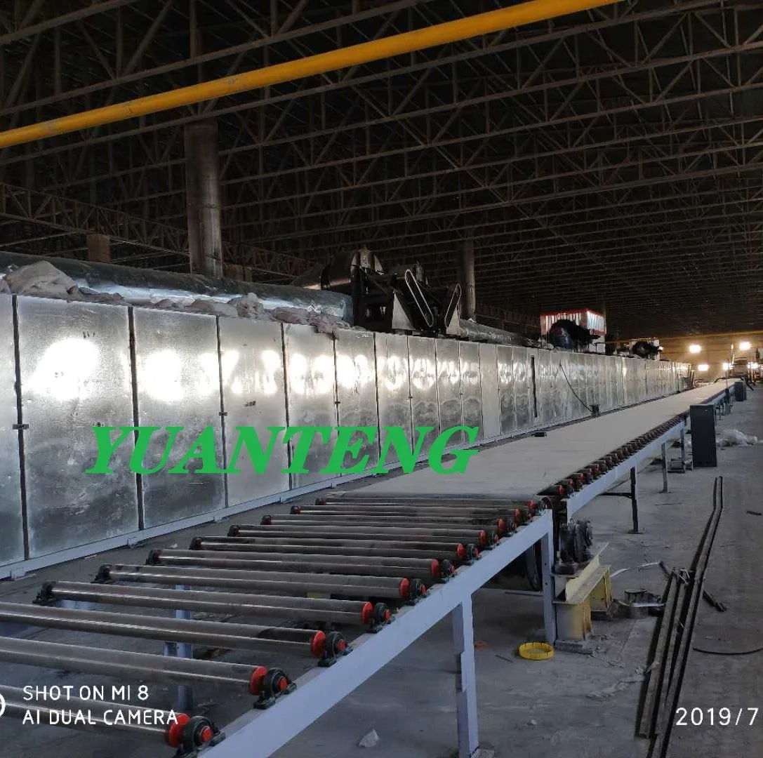 Drywall plaster board making machine capacity 1000 pcs in China