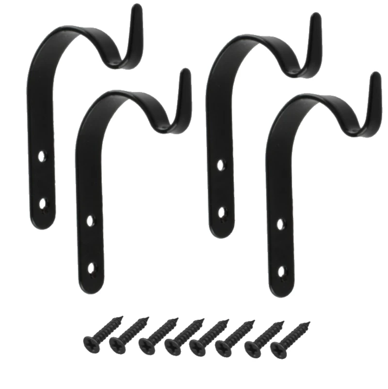 Heavy Duty Vintage Iron Outdoor Garden Plant Hanger Wall Bracket Wall Hook Wreath Garland Hanging Plant Bracket