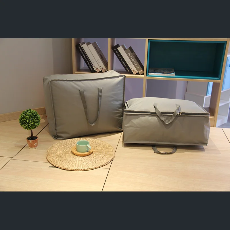 Durable waterproof/dustproof 600D Oxford fabric zipper quilt blanket bag