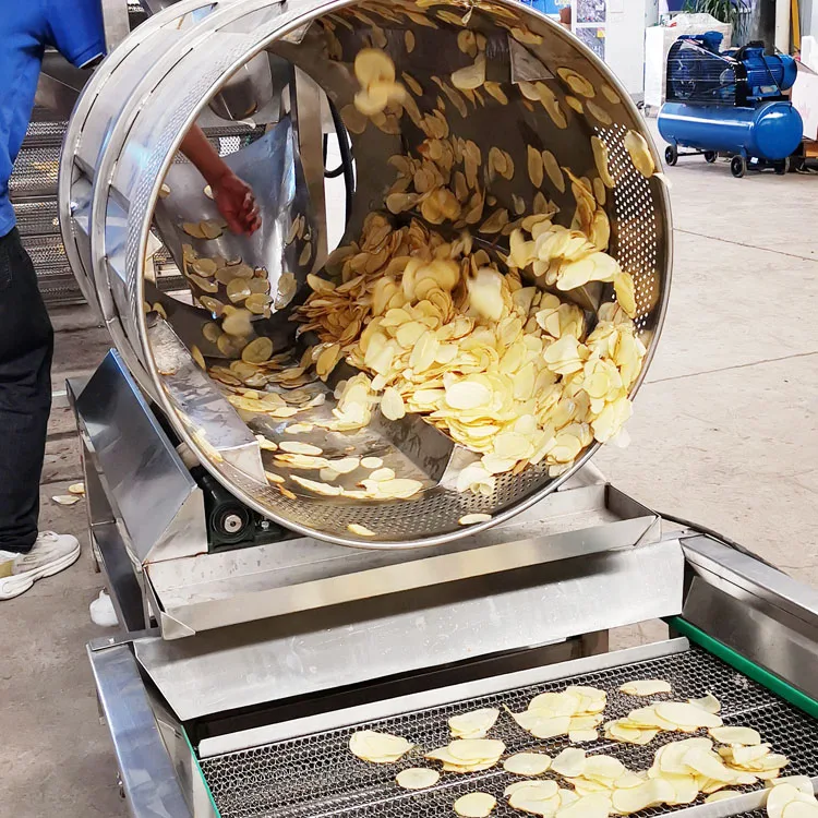 Полностью автоматическая линия по производству картофельных чипсов для картофеля фри