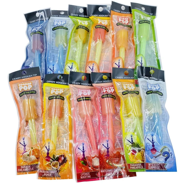 Wholesale Hookah Shisha Mouth Tip Plastic Disposable Candy Hookah Mouth Tip