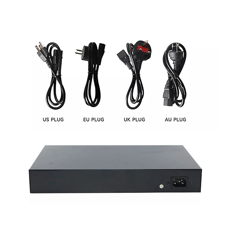 High Quality PoE Switch 120W PoE Power VLAN 8 Ports Gigabit L2 Managed PoE Switch