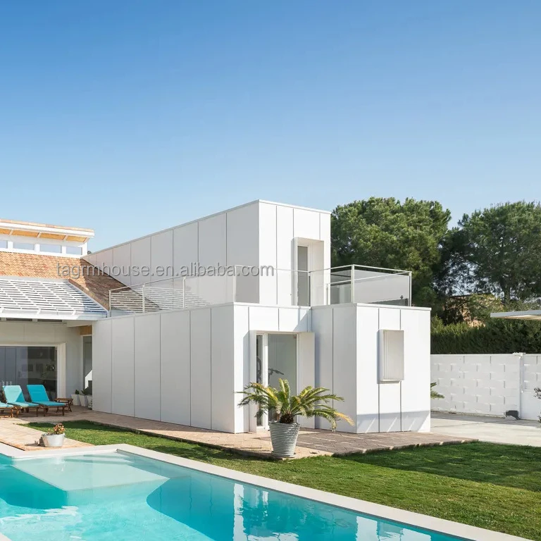 Недорогие строительные сборные дома «сделай сам», конструкция стальной виллы, строительный контейнерный дом