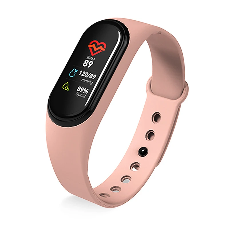 Hot sale HD Dynamic color screen fitness tracker heart rate mobile phone band sport M4  t500 smart watch bracelet