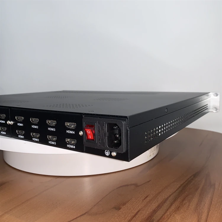 IP ТВ H.264 HD MI кодер цифрового телевидения системы IPTV 24 канальный с 256 SPTS 4 Мб UDP