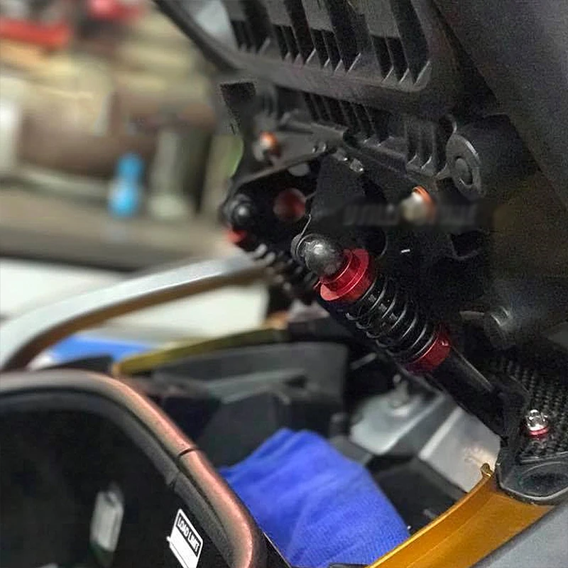 New TMAX 560 530 500 Shock Absorbers Lift Seat spring For YAMAHA T-MAX560 T-MAX530 T-MAX500 Lift Supports Red Black Yellow