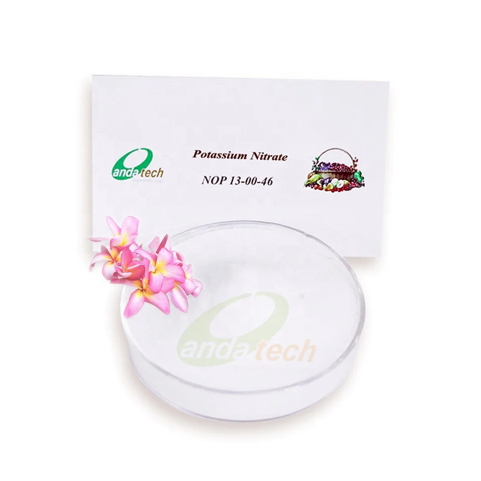 Нитрат Калия NOP 13-00-46, питательное удобрение для грибов, азотное удобрение, Орхидея, растения, рис