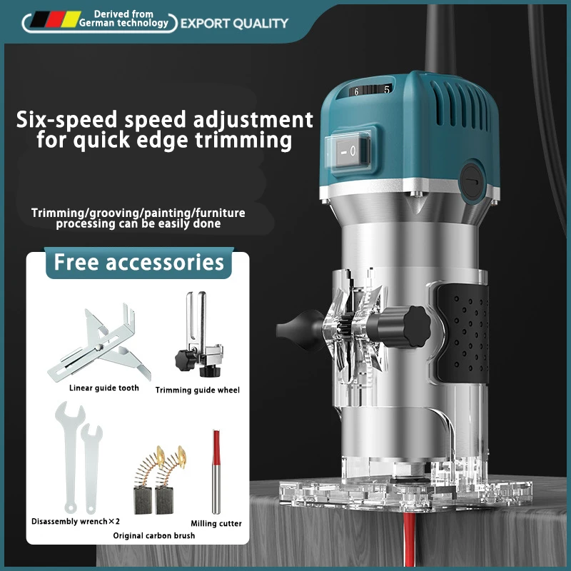 Speed Trimming Machine Woodworking Trimming Machine Engraving  Woodworking Edge Trimming Machine