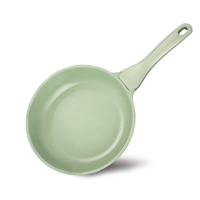 cast aluminum nonstick frying pan with induction bottom fry pan sets with bakelite handle