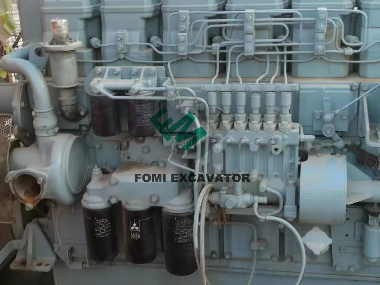 EX1200 EX1200-5 EX1200-6 Excavator Engine S6R Diesel Complete Engine Assy S6R Motor