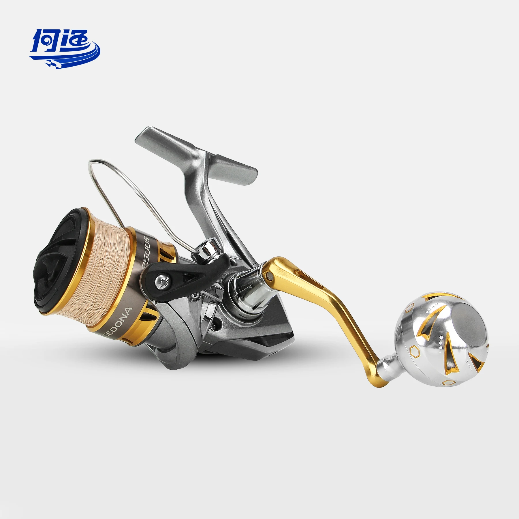 Power Knob Reel Handle for Shimano Stradic Sedona Sustain Daiwa Ballistic Fuego Tatula Saltwater Spinning Fishing Reel Handle