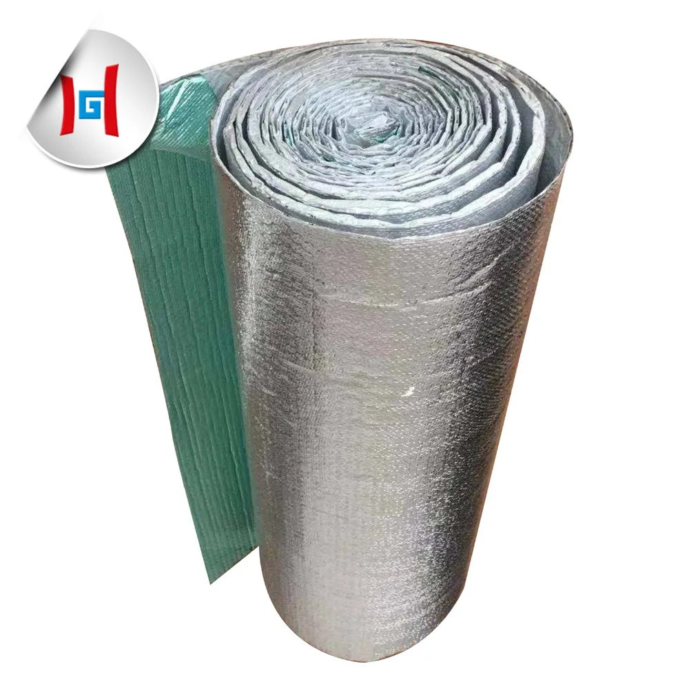 2021 Fireproof Thermal Insulation Aluminum Foil fiberglass Fabric Insulation for fireplace