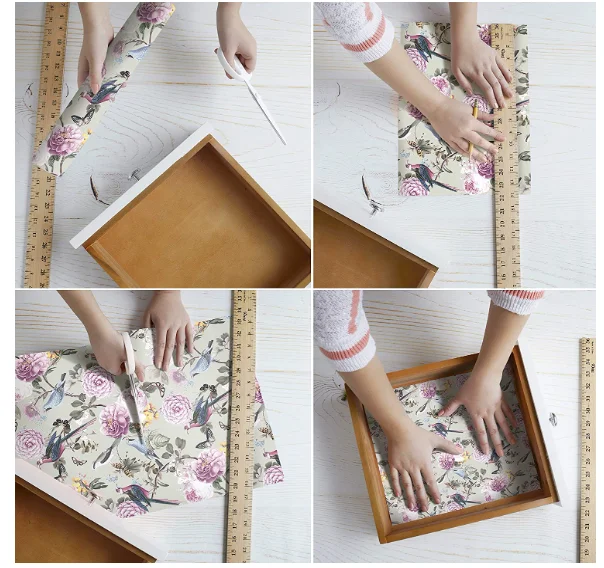 Fragrance air freshener scented shelf liner 36*50cm/scented paper drawer liner