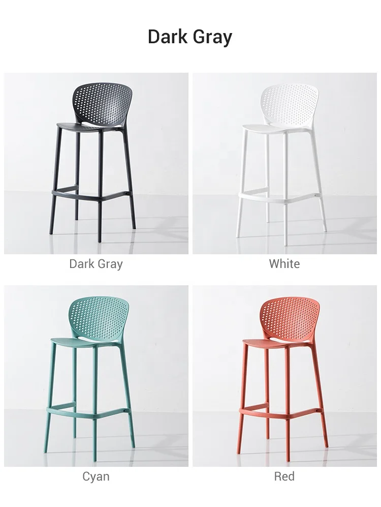 Huihong OEM plastic chairs prices 400*500*600mm design dining chair modern nordic chaises en plastique