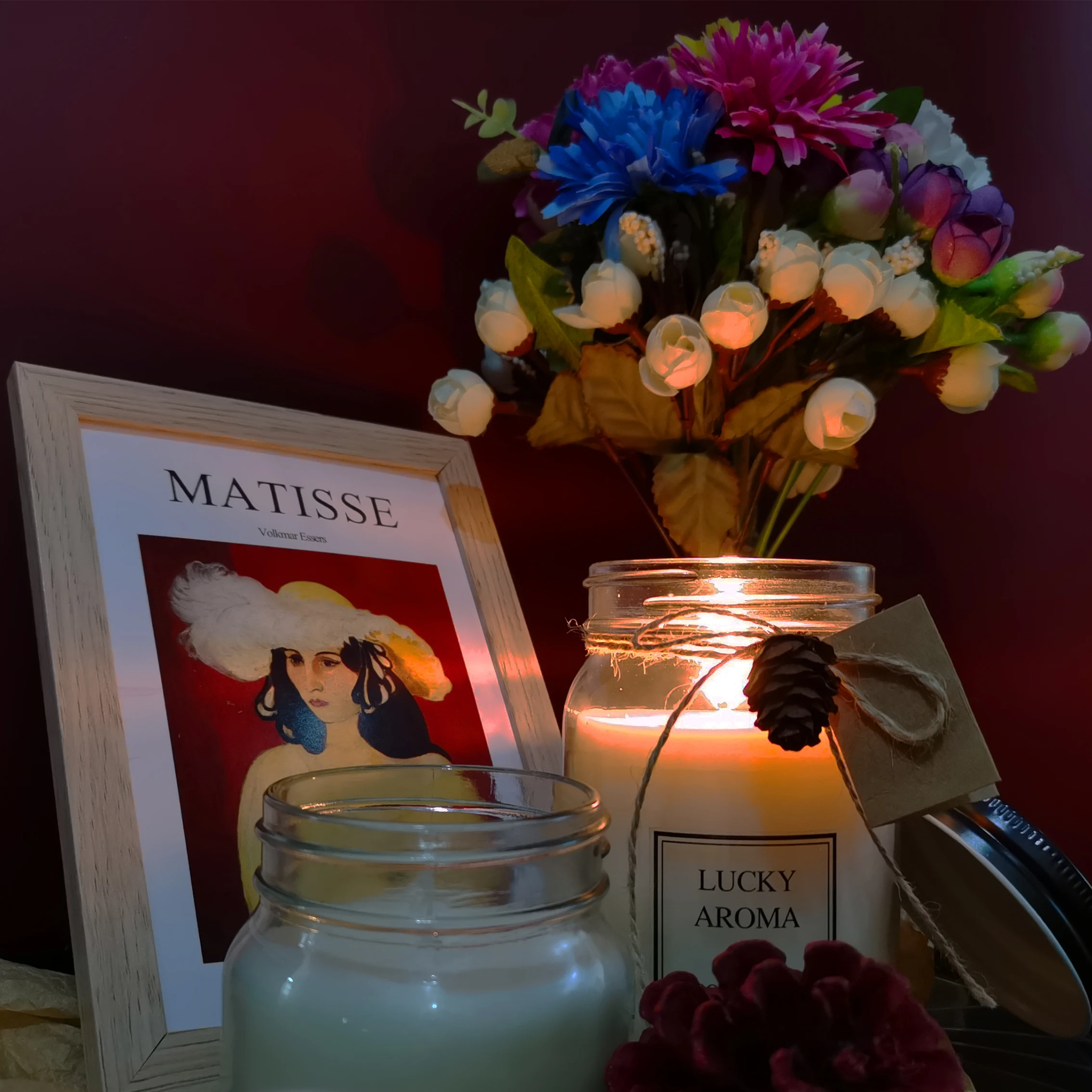 Aroma Naturals scented candle herbs scent oil fragrance for candles Custom