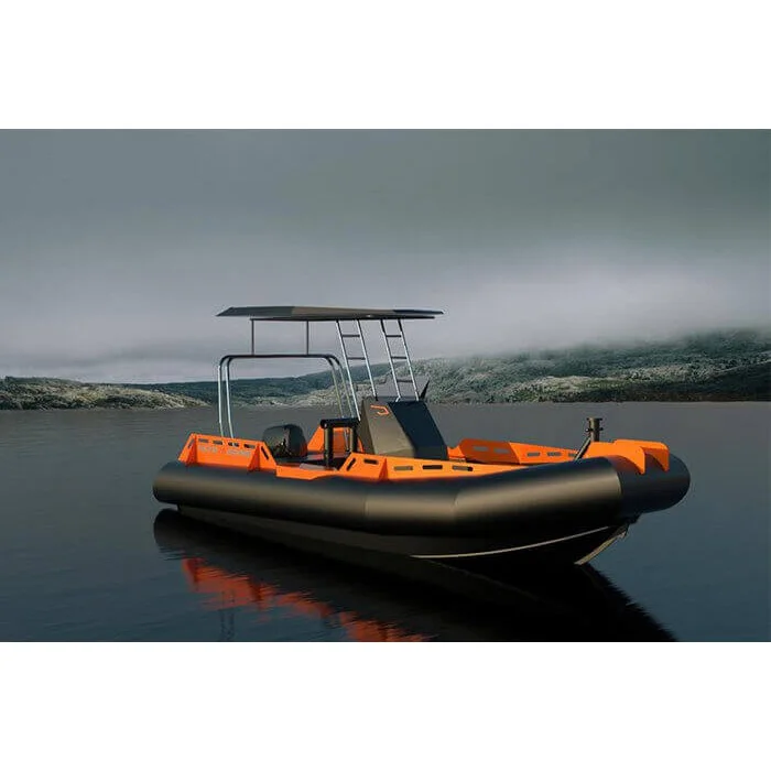 Super quality work boat HDPE boat deep sea tuna fishing vessel