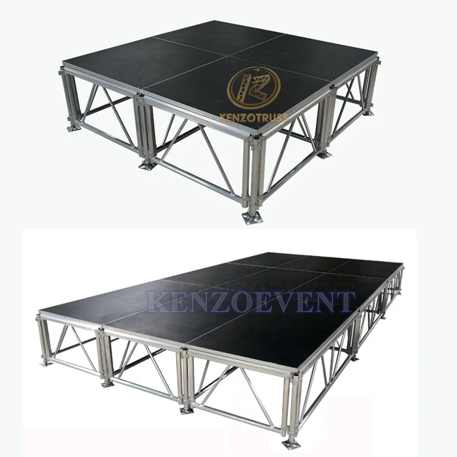 Лидер продаж, алюминиевая портативная сцена для помещений и улицы