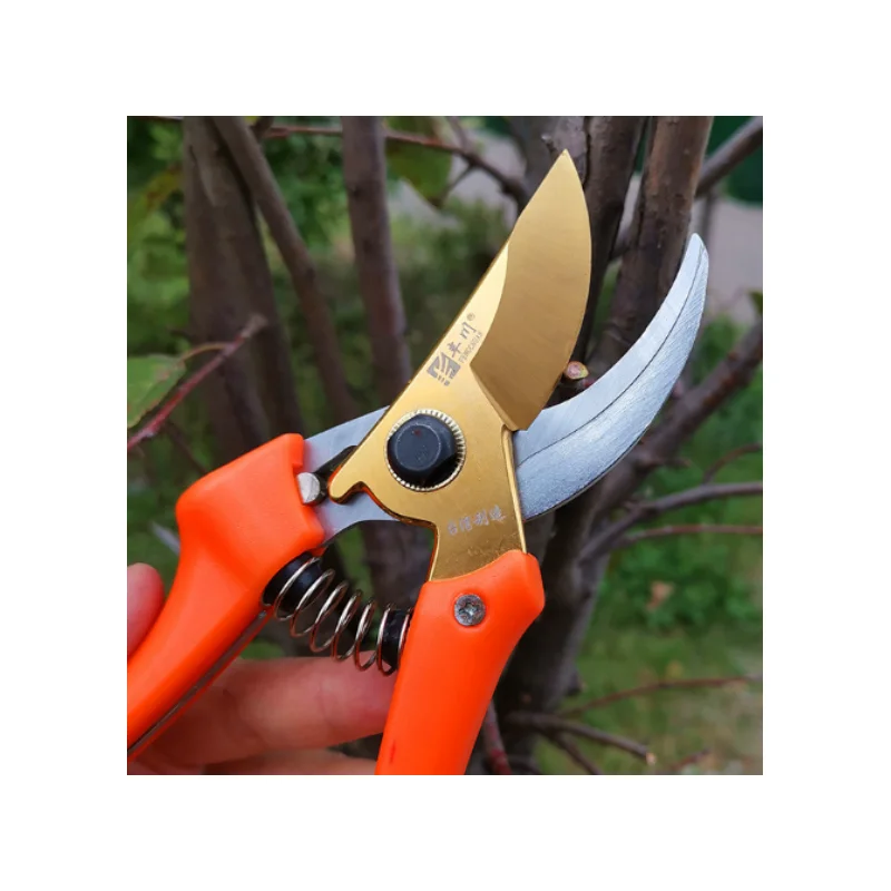 good price easy to use Comfortable grip portable gardening scissors sk5 professional garden pruning shears