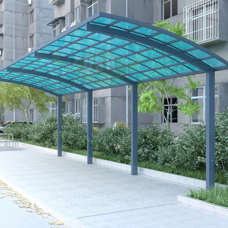 Tettoia E Carports telaio в алюминиевой древесине